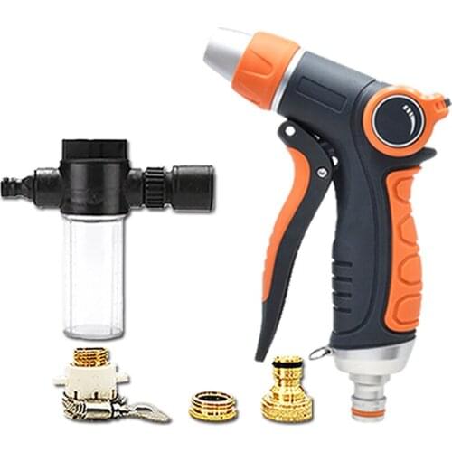2021 Watering High Pressure Washer Gun Water Hose Garden Nozzle Spray For Water Washer Foam Pot Car Wash Sprinkler Cleaning Tool