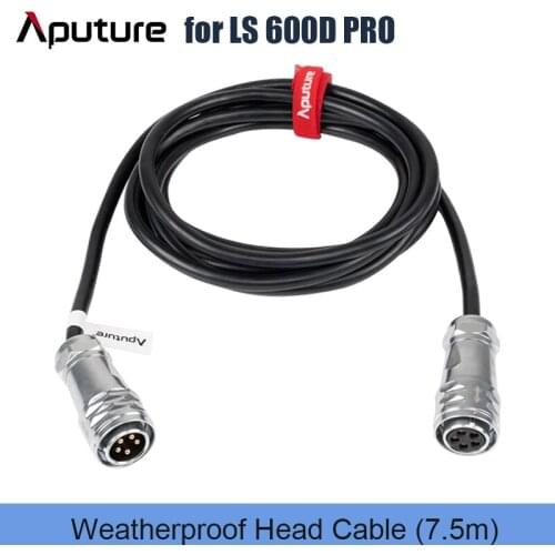 Aputure 5-Pin Weatherproof Head Cable 7.5m for LS 600d Pro