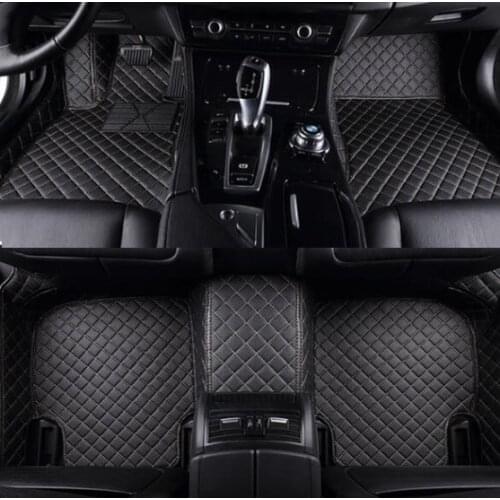 Eco-friendly material made XPE leather 5D anti-slip car floor mats fit for Audi A3 hatchback 2008-2013