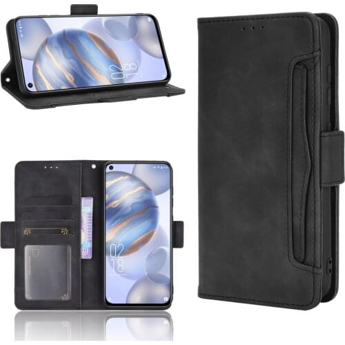 For Oukitel C21 Pro Case 6.4 inch Multi-function card slot Leather Book Flip Design Wallet Cover For Oukitel C21 Pro Case