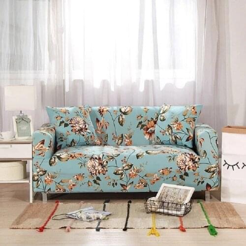 Solid Color Modern Elastic Sofa Cover for Living Room Sectional Corner Sofa Slipcover Chair Protector Couch Cover 1/2/3/4 Seater