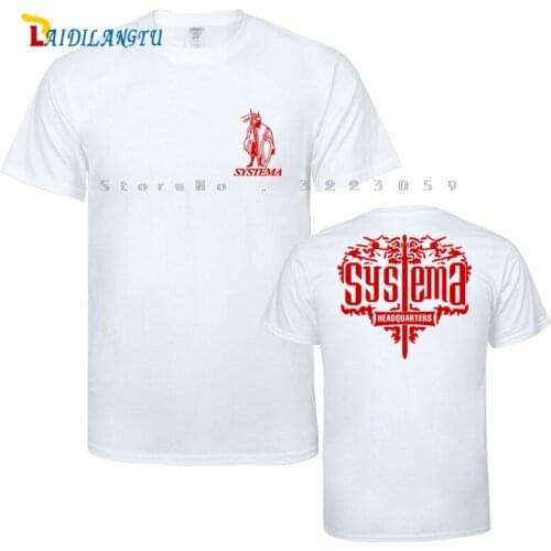 New Systema Spetsnaz Russian Army Martial Art Hand To Hand Combat Men T Shirt T-shirt Solid Print Summer Tops Casuals Shirts