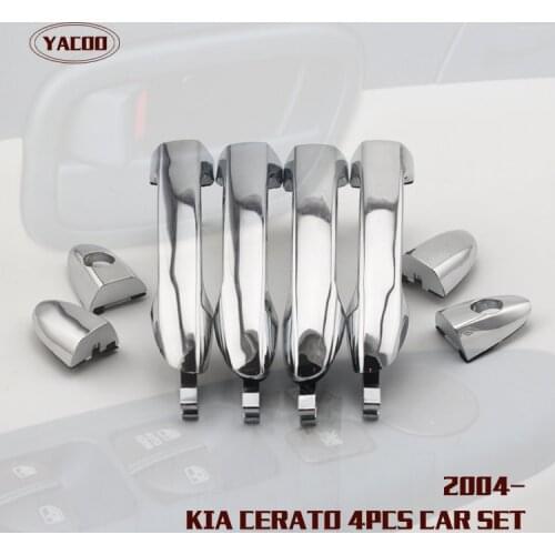 4PCS A CAR SET EXTERIOR DOOR HANDLE FOR F KIA CERATO CHORME