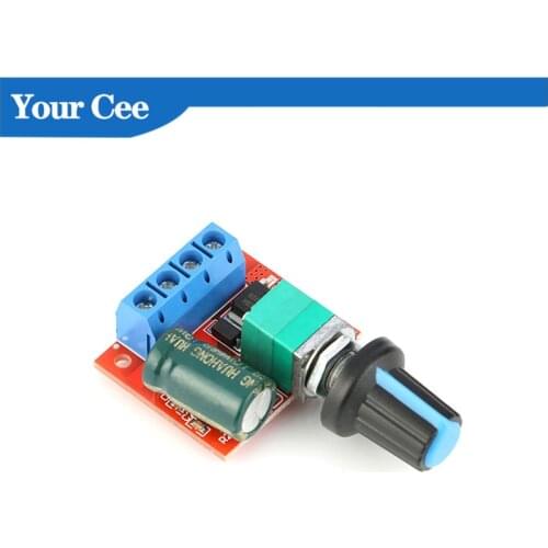 Mini DC-DC 4.5V-35V 5A 90W PWM DC Motor 12V 24V PN35 Speed Controller Module Speed Regulator Control Adjust Board Switch