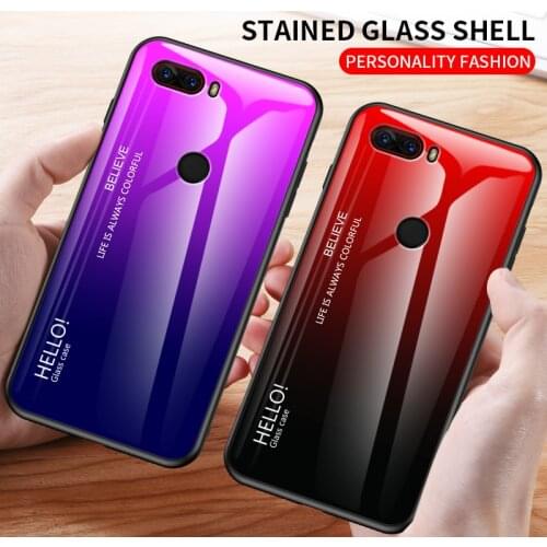 Fashion Stained Glass Phone Case for Nubia Z18 Z18mini Covers Coque for Nubia Z17 Mini Nubia Z17S Z17SMini Play Anti-fall Case