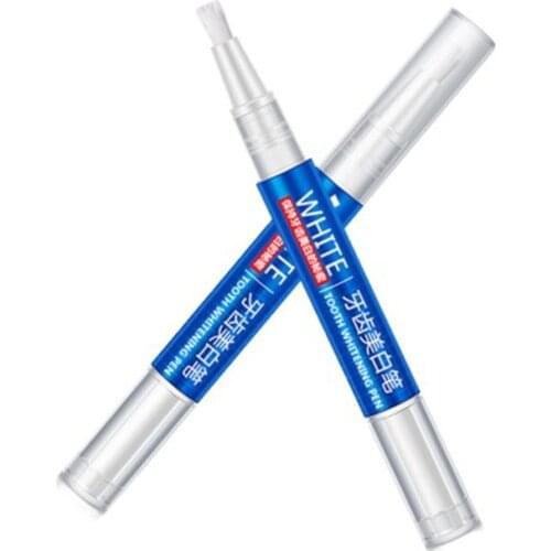 Natural Teeth Whitening Gel Pen Oral Care Remove Stains Tooth Cleaning Teeth Whitener Tools for Cigarettes Tea Coffee
