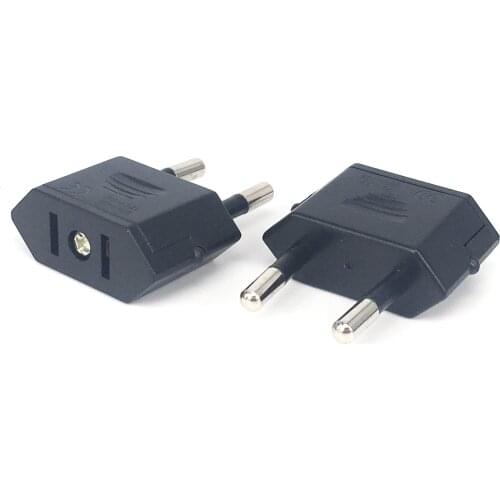 New CN US To EU Plug Adapter AC Converter American China To EU Euro Europe Travel Power Adapter Type C Plug Electrical Socket