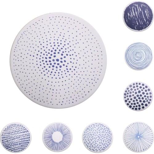 Water Absorption Cup Coaster Dry Quickly Diatomaceous Earth Skid Resistance Tea Coaster Table Decor