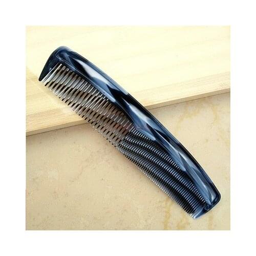 2pcs Two comb color comb home cooked plastic is not easy to break womens long hair thick hair perm dual-use comb plastic comb