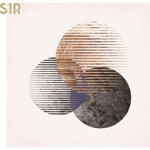 Modern Abstract Gold foil lines Green Canvas Art Paintings For Living Room Bedroom Posters And Prints Wall Poster Home Deco