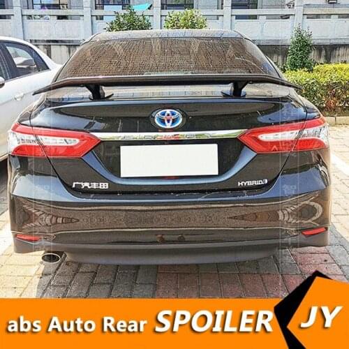 For Toyota Camry Sedan Universal TF Spoiler 2001-2018 Camry Spoiler ABS plastic Material Car Rear Wing Color Rear Spoiler