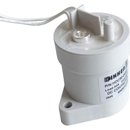 High voltage DC contactor 12V24V Epoxy ceramic relay Photovoltaic charging of new energy electric vehicle forklift