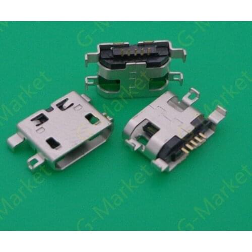 20pcs for Vodafone Smart Ultra 7 VFD700 micro charging port connector USB Dock charger data transmission connection micro usb