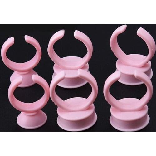 200pcs Disposable Permanent Makeup Ring No Divider Medium Size Tattoo Ink Eyebrow Lip Tattoo Pigments Holder Rings Container/Cup