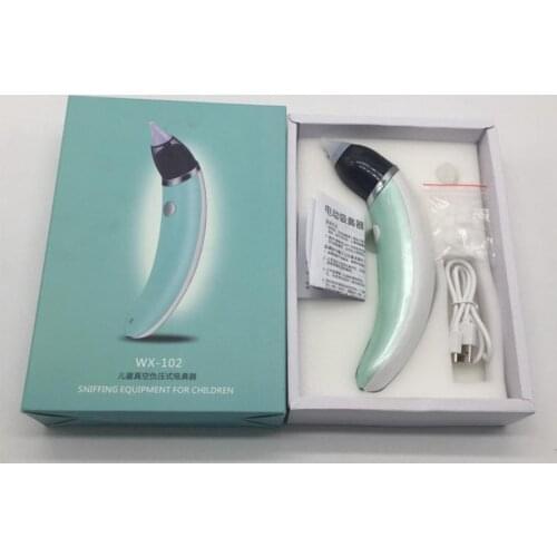 50set Baby Nasal Aspirator Electric Nose Cleaner Sniffling Equipment Safe Hygienic Nose Snot Cleaner For Newborn