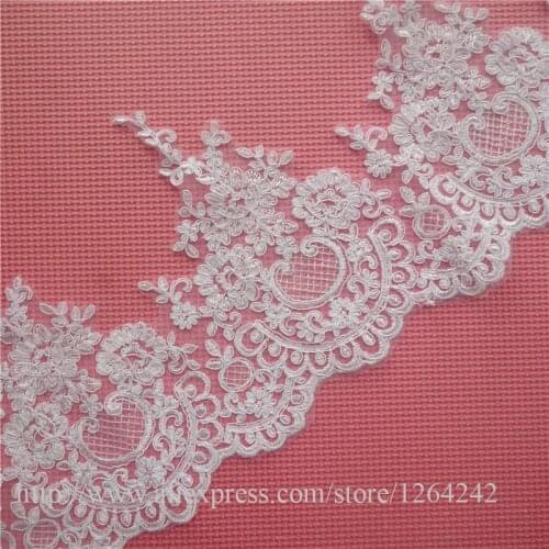 9Meters Europe Lace Wedding Dress DIY Manual Accessories LaceTrim 200mm LW0270