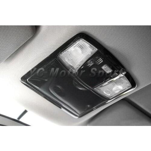 Car Accessories Full Carbon Fiber Interior Trim Fit For 2008-2014 R35 GTR Map Light Cover Reading Light Ver.1 Cover