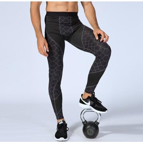 Mans Compression Pants Running Training Pants Men Fitness Sports Leggings Gym Jogging Pants Male Tights Sportswear Yoga Bottoms