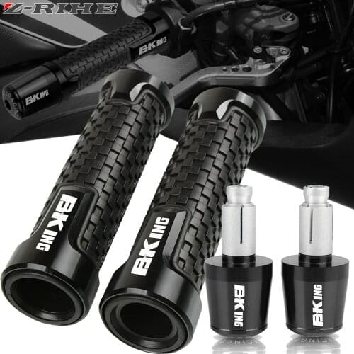 For Suzuki B-King ABS BKING 2008 2009 2010 2011 2012 Motorcycle Accessories 7/8" 22MM Handlebar Grips Handle Bar Cap End Plugs
