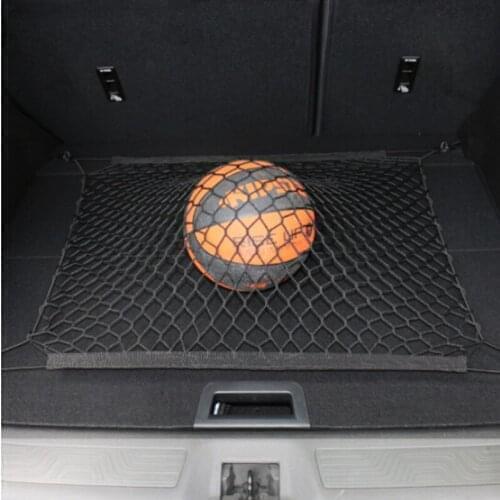 4 Hook Car Trunk Storage Elastic Mesh Net Luggage For Mitsubishi Asx Outlander Lancer EX Pajero Evolution Eclipse Grandis