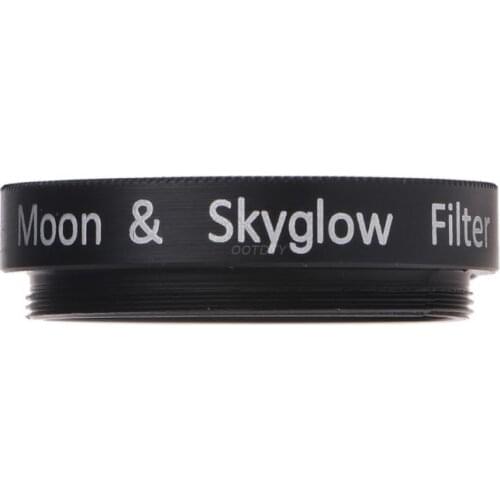 OOTDTY 1.25 inch Moon and Skyglow Filter for astromomic Telescope Eyepiece Ocular Glass