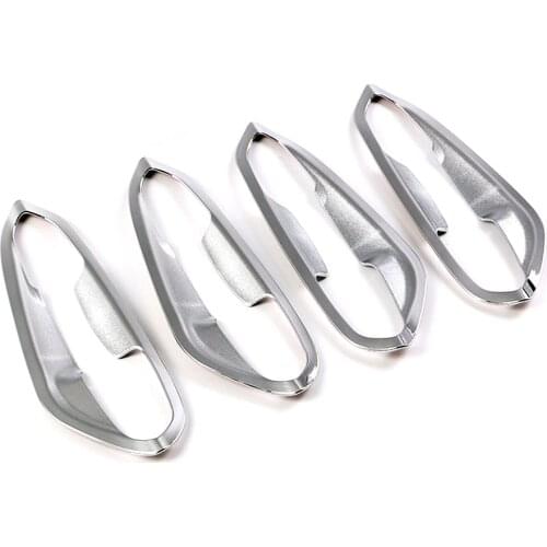 Chromium Styling For Ford Mondeo 2013 2015 2016 2017 2019 2020 Chrome Exterior Door Handle Bowl Cup Cavity Cover Moulding Trim