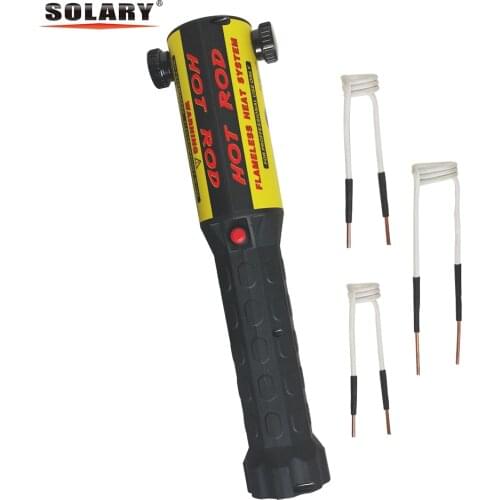 Solary Magnetic Induction Heater Heat Induction Heater with Coils 1KW Car Repair Tool Kit 1000W 110V 220V Automotive Flameless