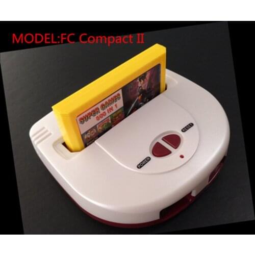 8 bit Family Game Player Classic Retro Dual Controller Support 60 Pin Cartridge Built In 53 Games