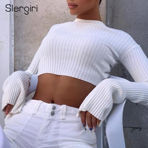 Женские трикотажные футболки Slergiri China At AliExpress