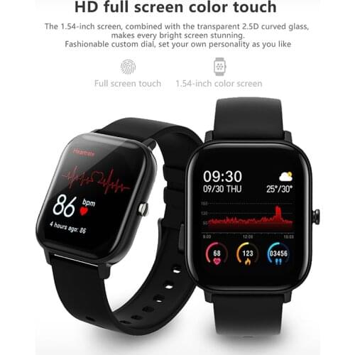 Smart Watch Women Men Heart Rate Fitness Tracker Bracelet Watch Bluetooth Call Waterproof Sport Smartwatch For Android IOS
