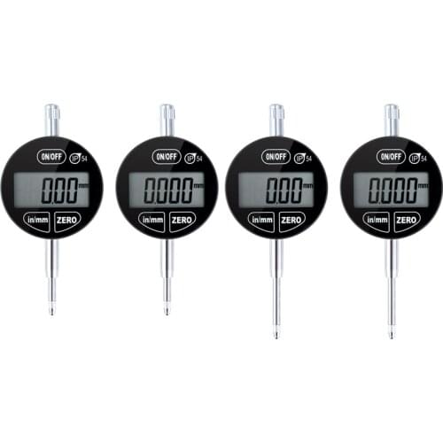 0.001mm IP54 Oil-proof Digital Micrometer 25.4mm Electronic Micrometer Metric Inch Precision Touch Dial Indicator Gauge Meter