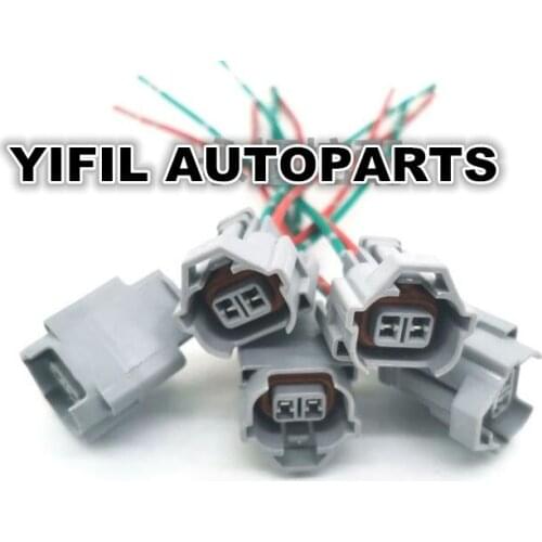 2 Pin/Way SCV Solenoid Valve Plug Sensor Connector Wire Harness For Komatsu 200-8 Hitachi Excavator