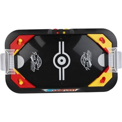 2 In 1 Ice Hockey Game Interactive Toy Mini Air Hockey Table Desktop Battle Leisure Children Educational Indoor Game Kids Gift