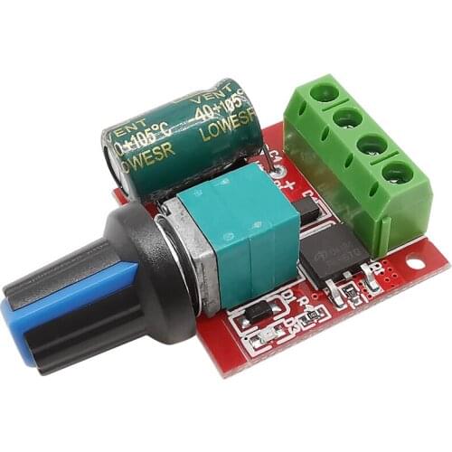 PWM Controller Module 5A 90W 12V DC Motor Speed Controller DC-DC 4.5V-35V Adjustable Speed Regulator Control Governor Switch 24V