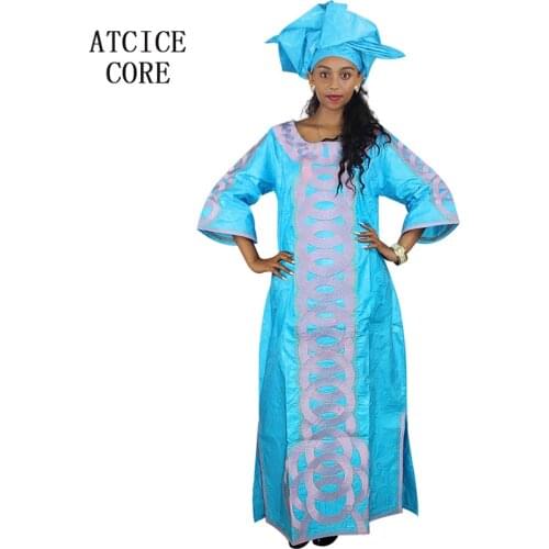 African dresses for women 2018 african bazin riche FASHION DESIGN LONG DRESS