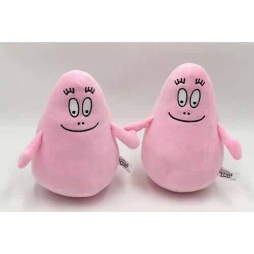 Fast DHL 60PCS 9'' Barbapapa Cartoon Movie Anime Toys Soft Toy For Girls Stuffed Plush Animals For Baby Girls Kids Lover Gift