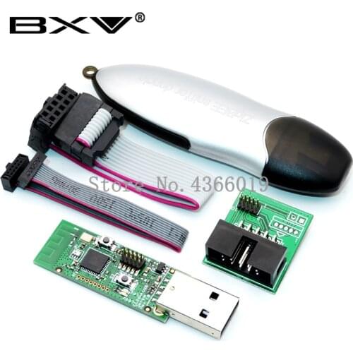 CC2531 CC2540 Zigbee Sniffer Wireless Board Bluetooth BLUE 4.0 Dongle Capture Module USB Programmer Downloader Cable Connector