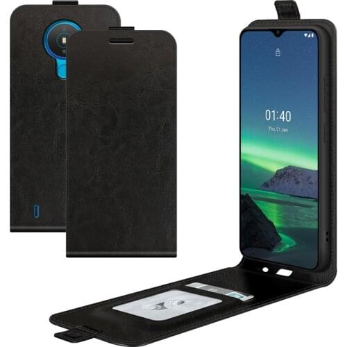 For Nokia 1.4 Case Flip Leather Cases For Nokia 1.4 High Quality Vertical Wallet Leather Case For Nokia 1.4