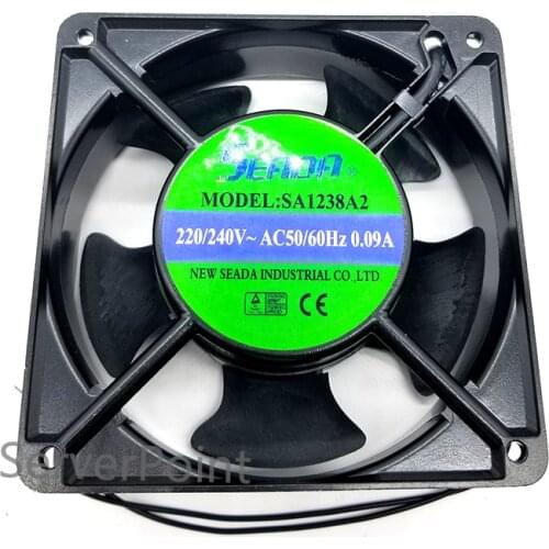For SEADA Axial fan 0.09A Laser welder fan SA1238A2 220/240V Intelligent shoe cabinet fan