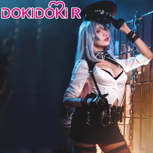 DokiDoki-R Game Azur Lane Cosplay Gangut Halloween Costume Sexy Cosplay Gangut Warden Sexy Cosplay