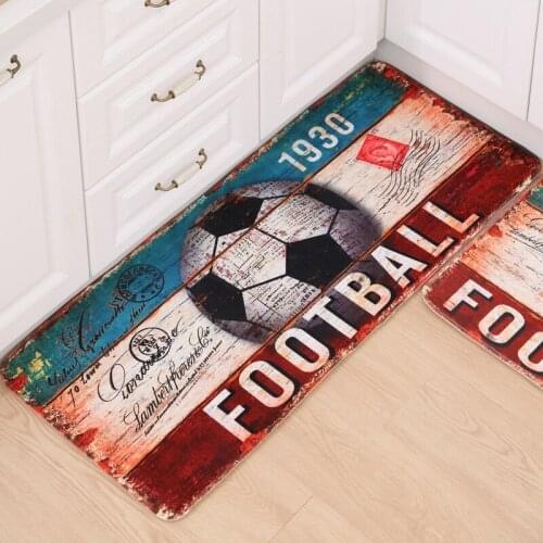 Football Cartoon Printed Carpet Kids Bath Toilet Non-slip Mat Carpets For Living Room Bedroom Coffee Decor Rugs Room Table Study