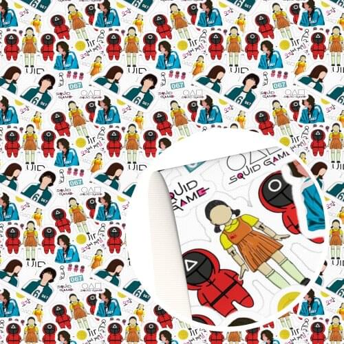 BIG Sale!! David accessories 20*33cm Flower Synthetic Leather Patchwork For Hair Bow Handbags Handmade Materials DIY,1Yc5064