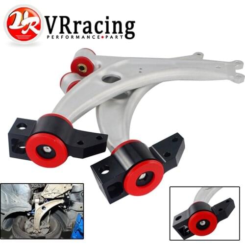 VR - Front Adjustable Lower Control Arm Bushing Kit For Audi VW Jetta Golf EOS Seat VR-LCB01