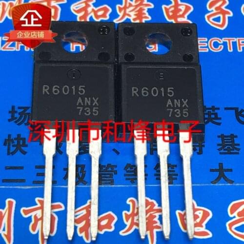 Original 10pcs/ R6015ANX TO-220F 600V 15A