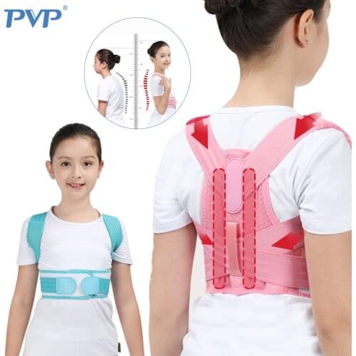 1pcs Adjustable Children Posture Corrector Back Support Belt Kids Orthopedic Corset For Kids Spine Back Lumbar Shoulder Braces