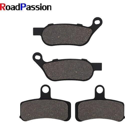 Motorcycle Front Rear Brake Pads for Harley Dyna Super Wide Glide FXD FXDC FXDWG Switchback FLD Street Bob FXDB Low Rider FXDL