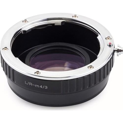 Pixco Speed Booster Focal Reducer Lens Adapter Suit For Leica R Lens to Micro Four Thirds 4/3 Camera