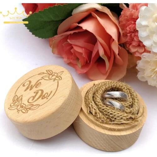 Custom Personalized Wedding Wood Ring Box Holder Custom Your Names and Date Wedding Ring Bearer Box Fashion Display Case