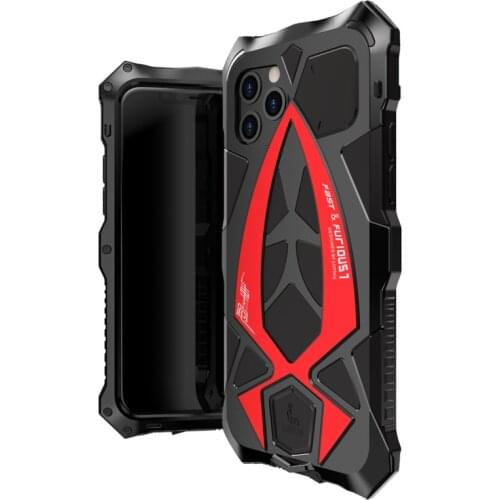 Anti-Knock Armor Waterproof Metal Case For iPhone 12 11 Pro MAX 13 Coque Aluminum Bumper For iPhone 8 Plus 7 SE2 Case Shockproof