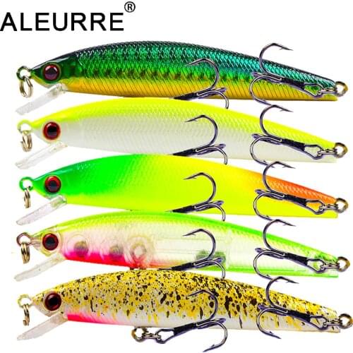 1PCS Minnow Fishing Lure 85mm 7.5g 3D Eyes Crankbait Wobblers Artificial Plastic Hard Bait Fishing Tackle